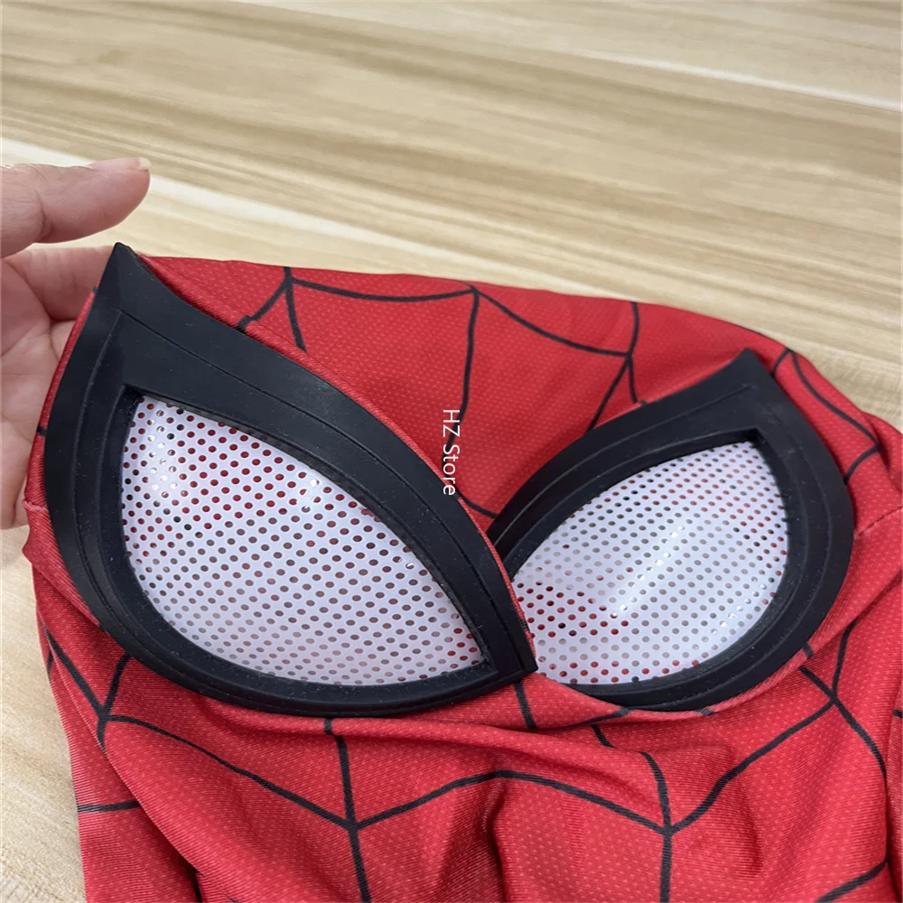 男性用スパイダーマンスーパーヒーローコスプレマスク、ハロウィーンの