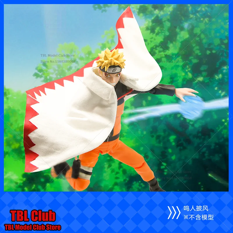 

In Stock 1/12 Scale Male Clothes Cloak NARUTO Shippūden Uzumaki Naruto Japanese Anime For SHF 6-inch Action Figure Soldier