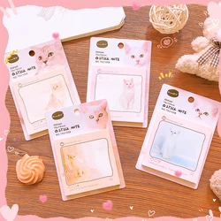 kawaii Stationery office accessories School supplies Cat Notepad Notebooks Kids Stationery gift sticky notes Diary Decoration