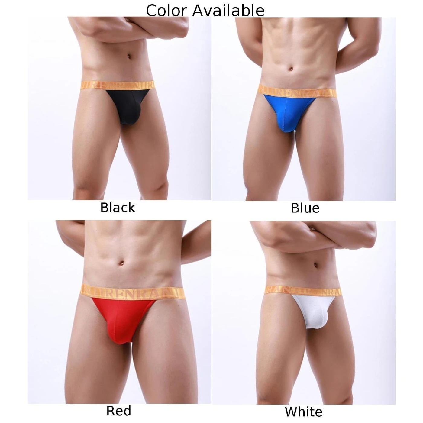 Slip intimo gay da uomo perizoma lettera slip bikini perizoma mutande corte in cotone migliore popolare mutandine a vita bassa sospensorio