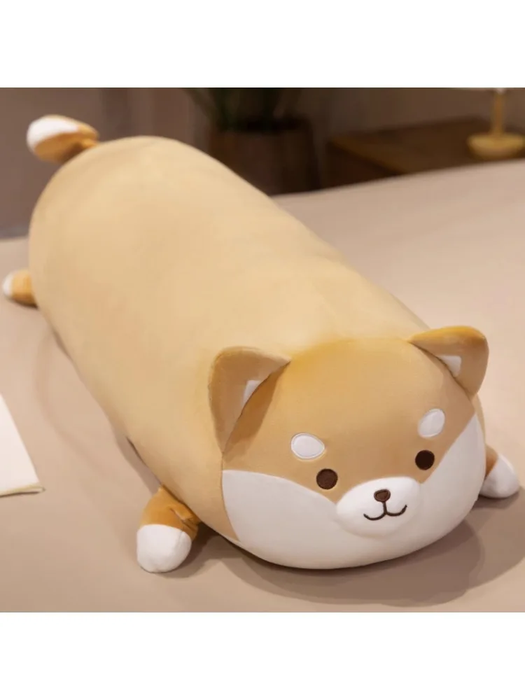 

Long Plu Dog Doll Pillow S Sle ex Leg Clamp Soft Toy for Children And Teenagers PP Cotton Filled ASSVERY Brand