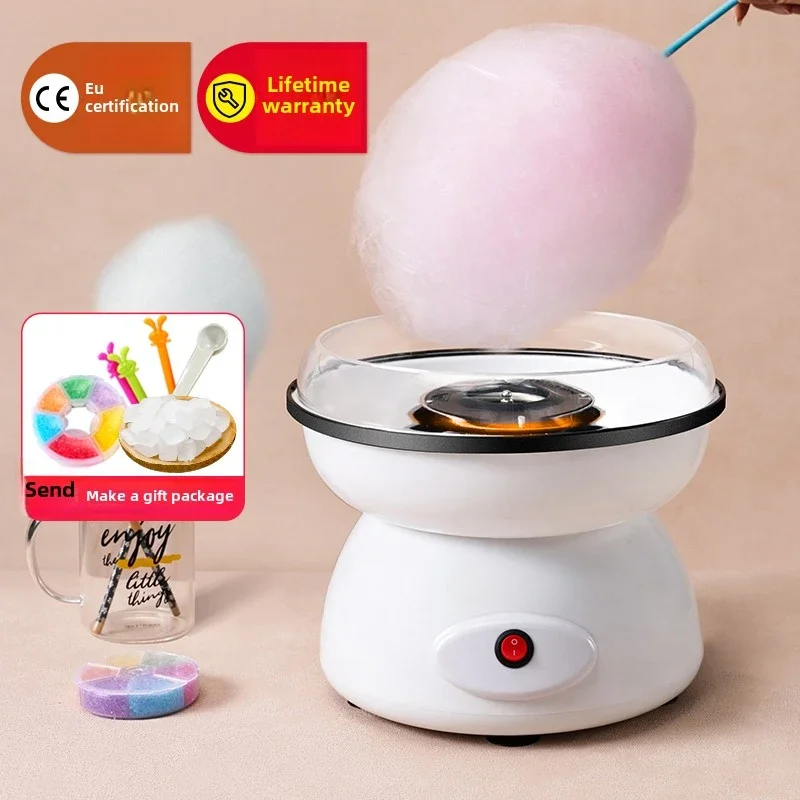 Household Mini Fancy Color Cotton Flower Candy Making Machine Small Automatic