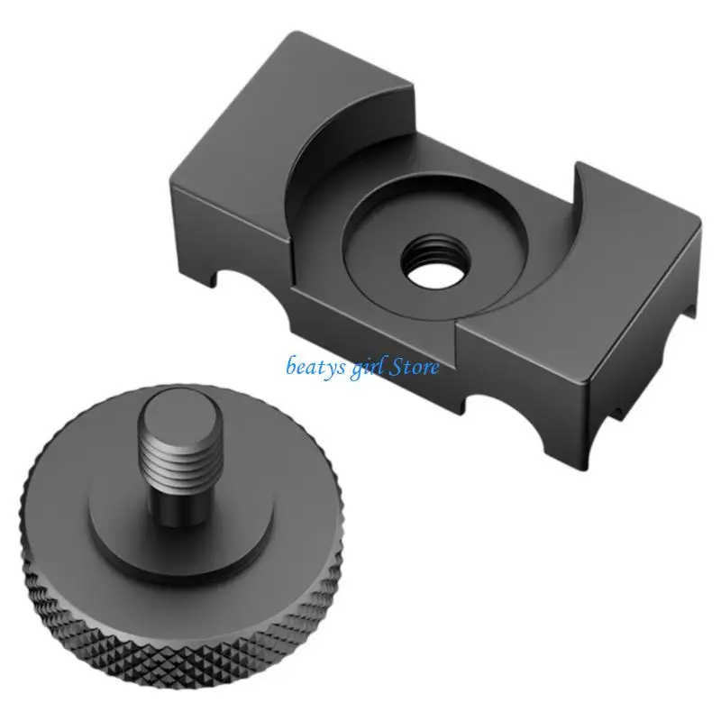C7AB Universal 1/4 Thread Cable Clamp For Sports Camera Cages Tripods Secure Cable Hold Protector