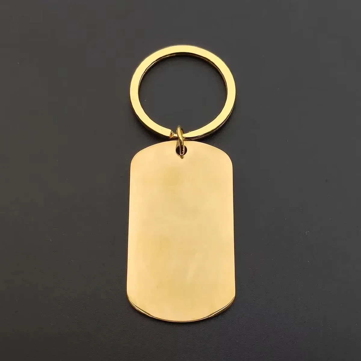 1PC Customized LOGO Name Stainless Steel Keychain Laser Carving Pendant Motorcycle Car for Men Women Keyring Key Ring Chain Gift view 6