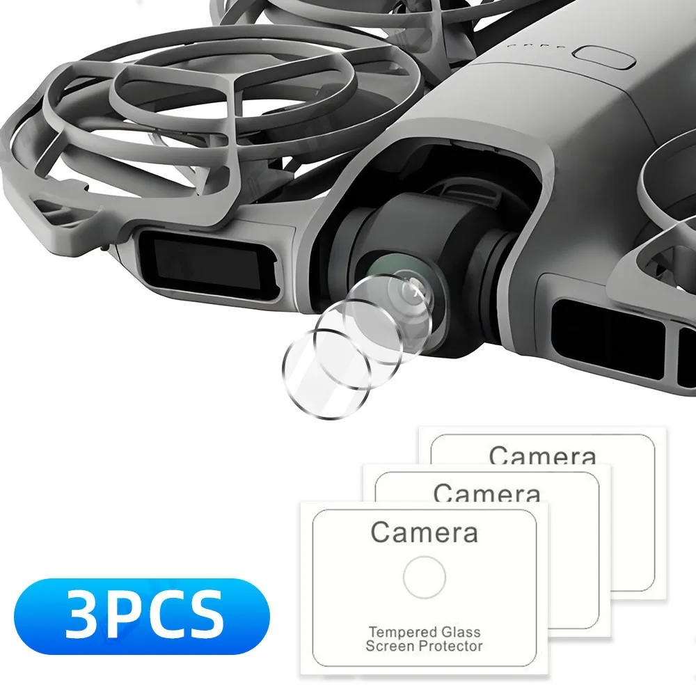 

Закаленное стекло для объектива камеры дрона, защита от царапин, защитная пленка HD, стеклянная пленка для объектива для DJI Neo 2