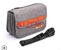 caddy 9 pockets 100mm square Lens Filter storage case bag cover For holds100*100mm 100*150mm filter can be attached to a tripod