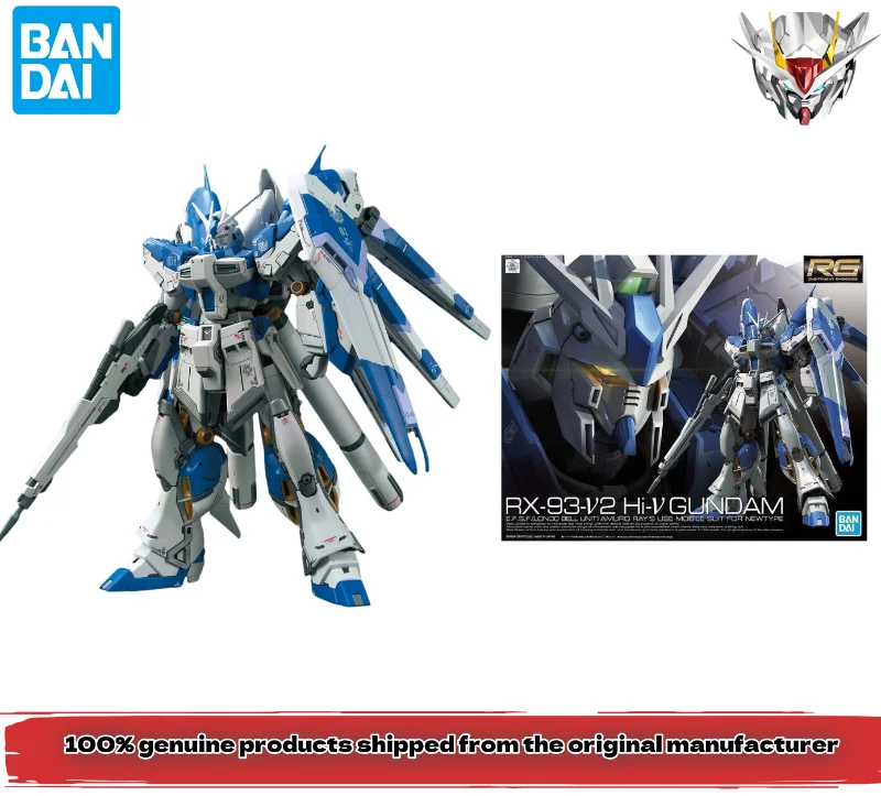 

100% genuine, in stock, Bandai Gundam assembled model 1/144 RG 36 RX-92-V2 Manatee Gundam Hi-v Amro, chassis ornament