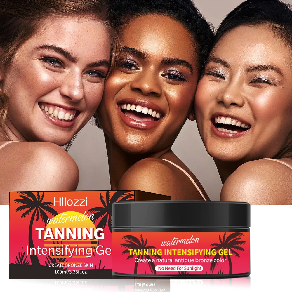 

Watermelon Tanning Gel Long-lasting Waterproof No-Tanning Body Bronze Skin Moisturizing No-Tanning Cream Skincare