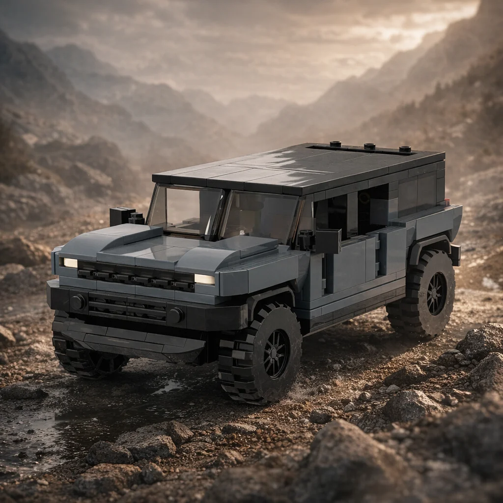 

MOC Off-Road SUV Building Blocks Model 4x4 Car Toy Compatible Bricks Technical Vehicle Kit DIY Assembly Gift for Adults Kids