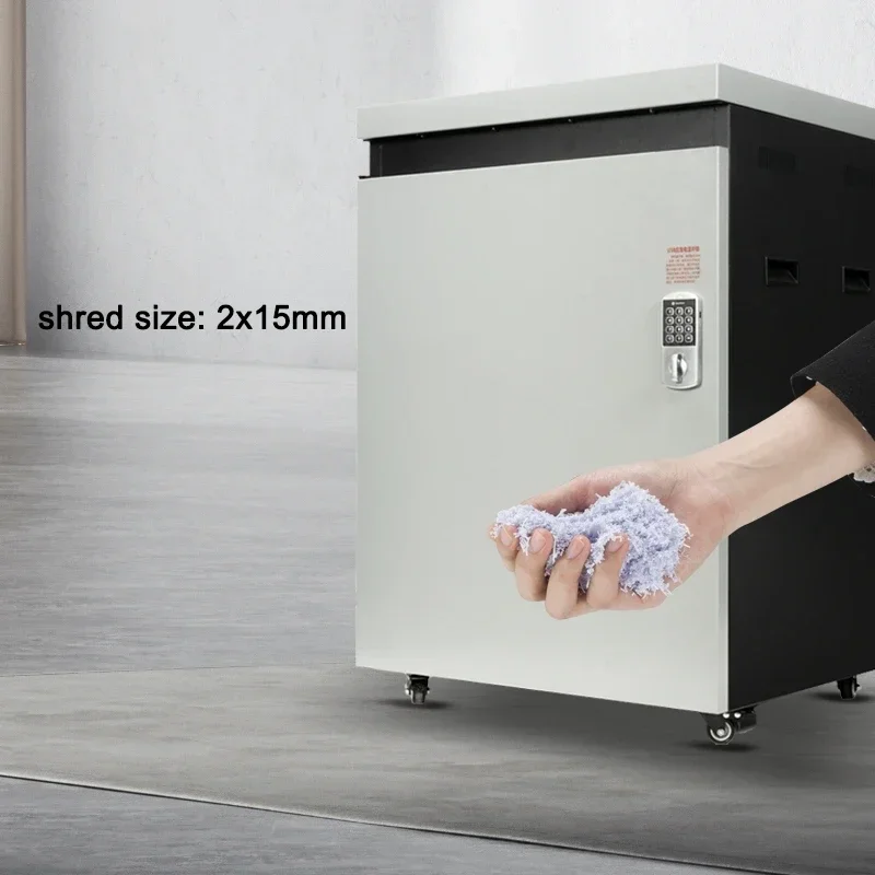 Large Capacity Commercial Shredding Machine Heavy Duty Industrial Paper Shredder