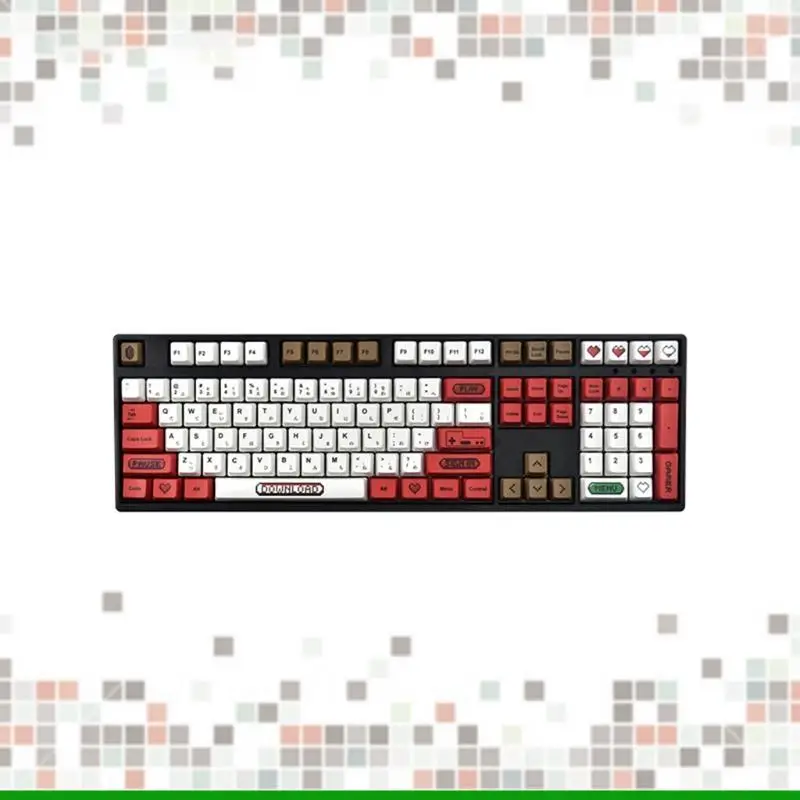 U55C Keycap Cherry Profile PBT Dye Sublimation for Mechanical Keyboard 108Keys