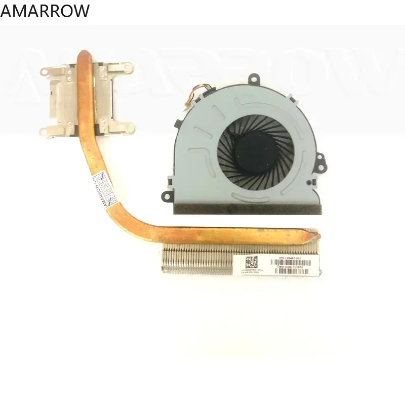 NEW Original Laptop CPU Cooling Heatsink and Fan for HP 15-DB 15-DA 250 G7 255 G7 L20491-001 L20474-001 L20470-001 L20483-001