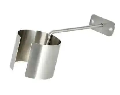 1pcs Fashion Stainless Steel Shirt Collar Display Stand