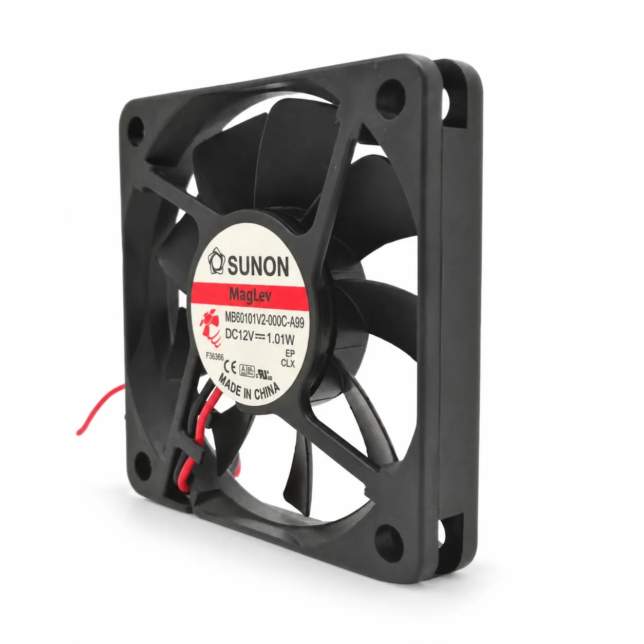 MB60101V2-000C-A99 Cooling Fan 60x60x10mm 6010 1.01W Industrial for SUNON
