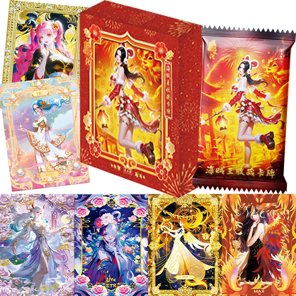 Classic Adventure Anime One Piece Collection Cards Popular Trendy IP Exquisite Visual Art Girl Party Unique Charm Cards Fun Gift