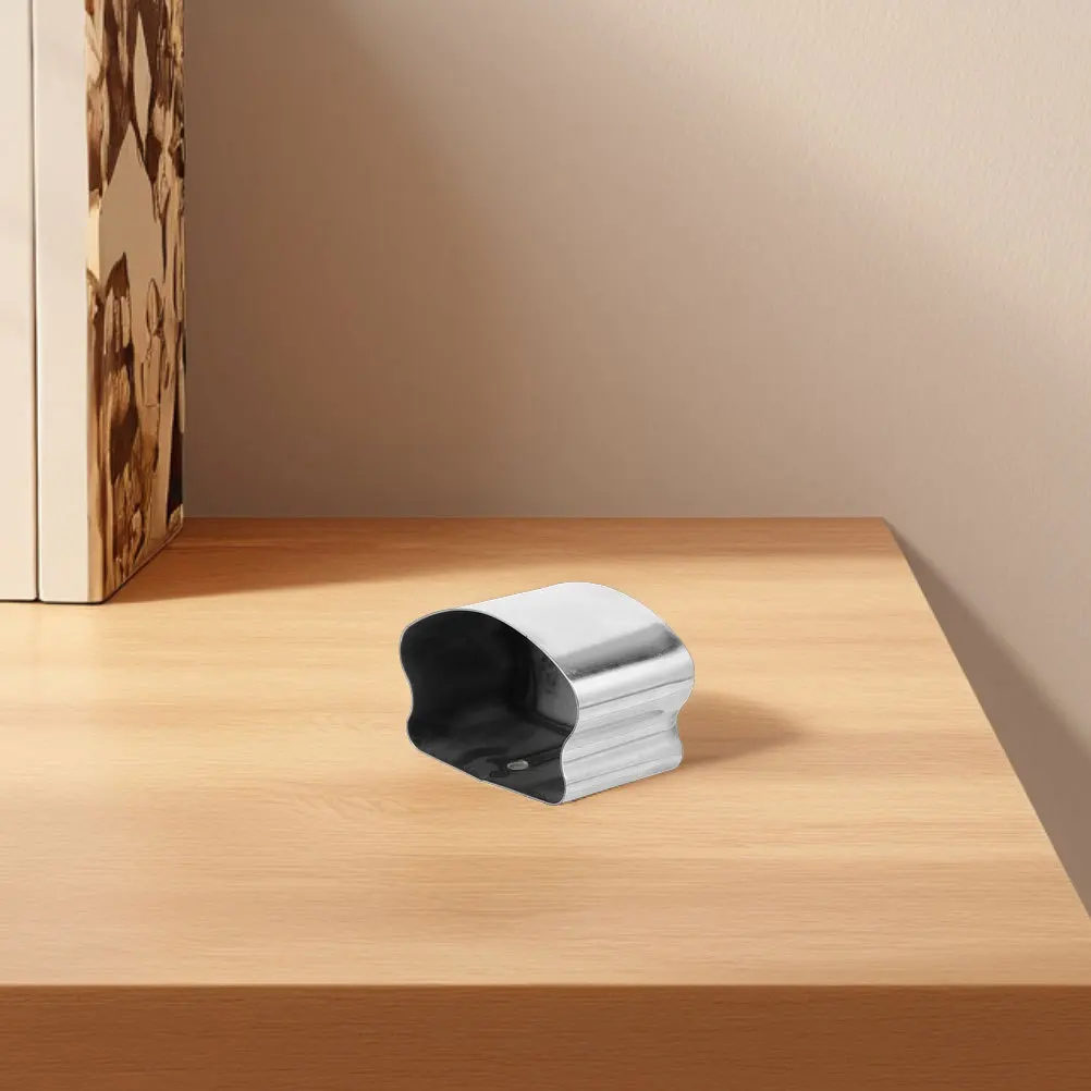 2개입 계단 난간 끝 캡 플라스틱 커버 계단 난간용 교체 부품 보호 캡