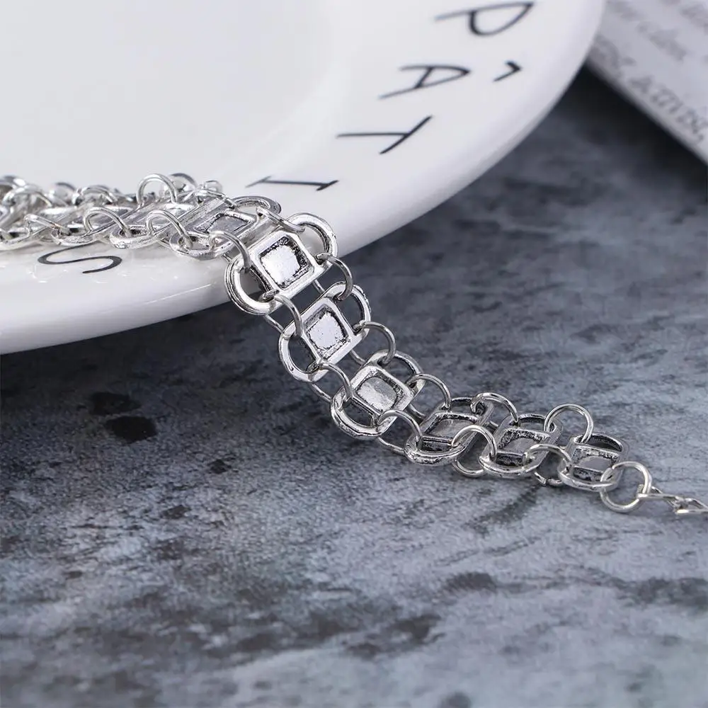Gift Tassels Collar Statement Fashion Women Alloy Charm Choker Pendant Chain Necklace Jewelry