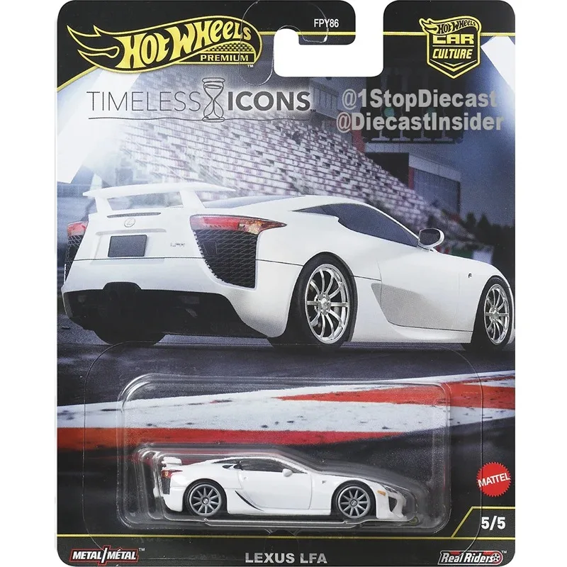 Afbeelding 7: 1:64 Originele Hot Wheels Premium Tijdloze Pictogrammen Porsche Metal Riders Model Ferrari Koenigsegg Nissan Lexus Sedan Jongens Speelgoed Auto