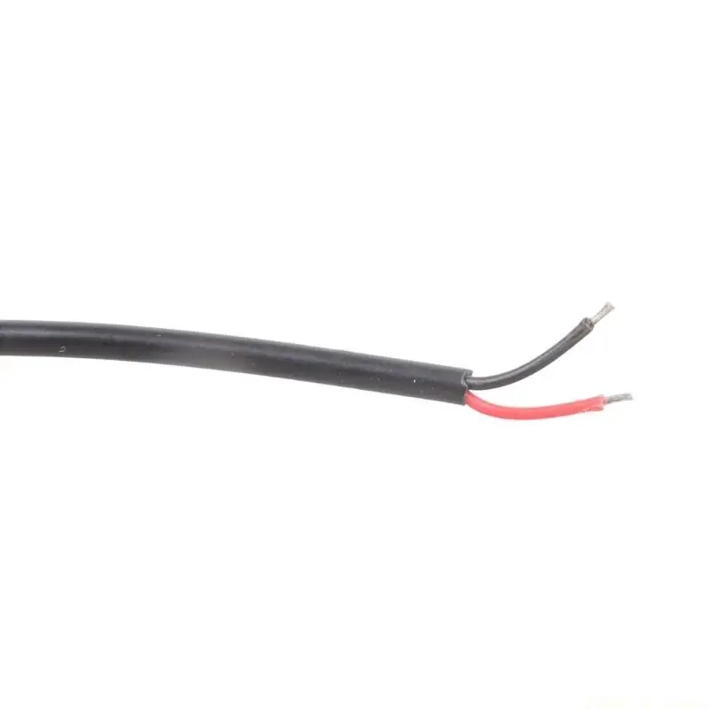 M5TD USB 2.0 Male to 2 Pin Bare Wire Power Cable 5V1A Switches Control for Repair