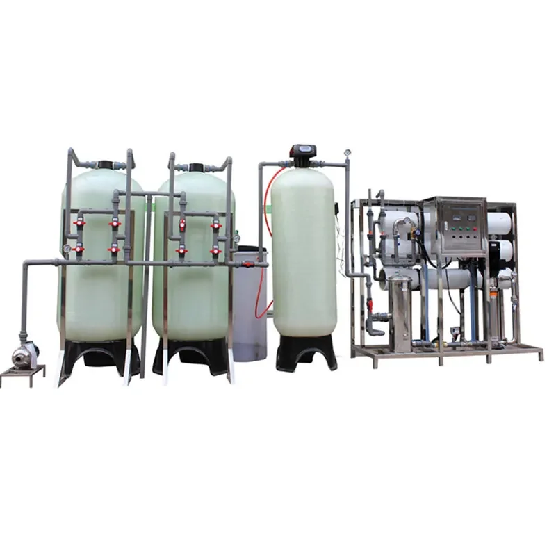 1000lph Demineralized Water Treatment Plant Reverse Osmosis Water Softener