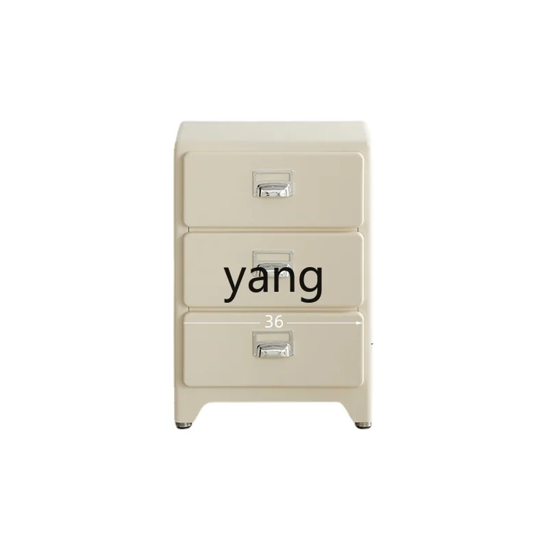 

Yhl Bedroom Bedside Table Chest of Drawers Sofa Metal File Storage Drawer Internet Celebrity Iron Cabinet