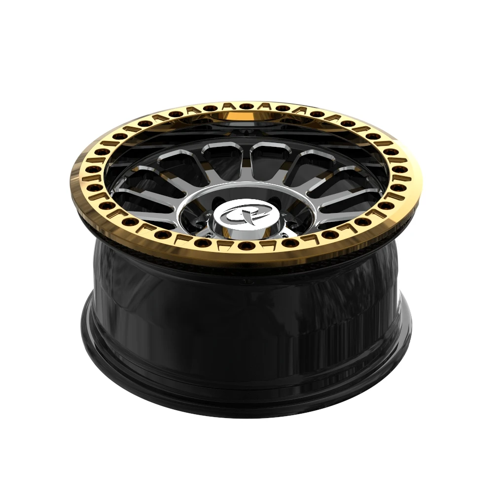 [4X4 Wheel]16 17 Inch Off-road Wheel  Custom 6 Hole Bead Lock Forged Wheel