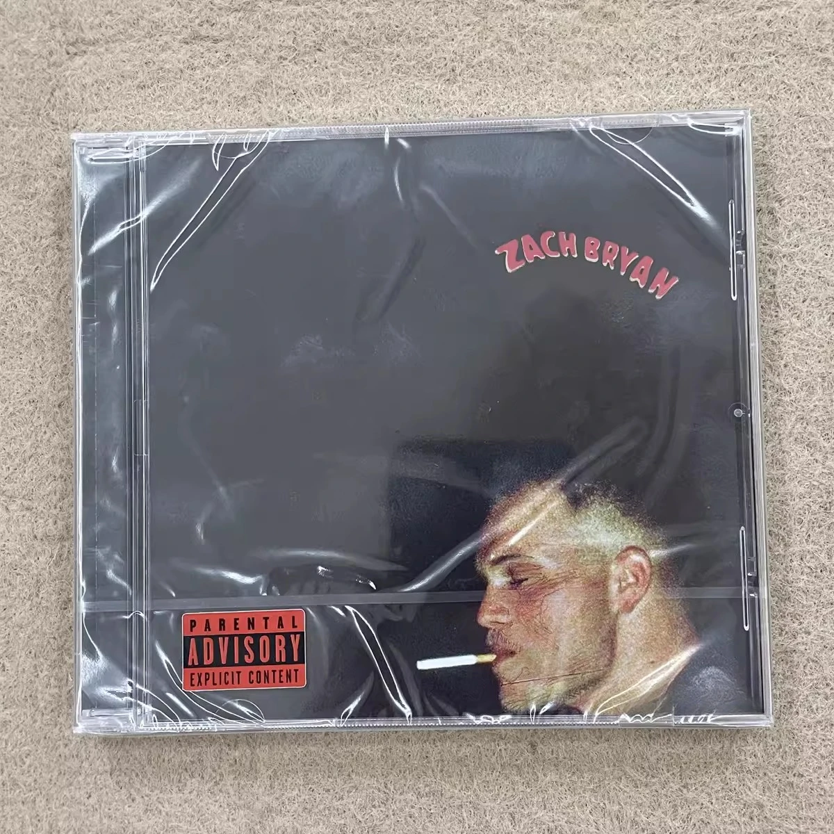 

Zach Bryan Zach Bryan CD Artistic Country Folk Album Authentic Storytelling Deep Vocals Emotional Melodies for Music Fans