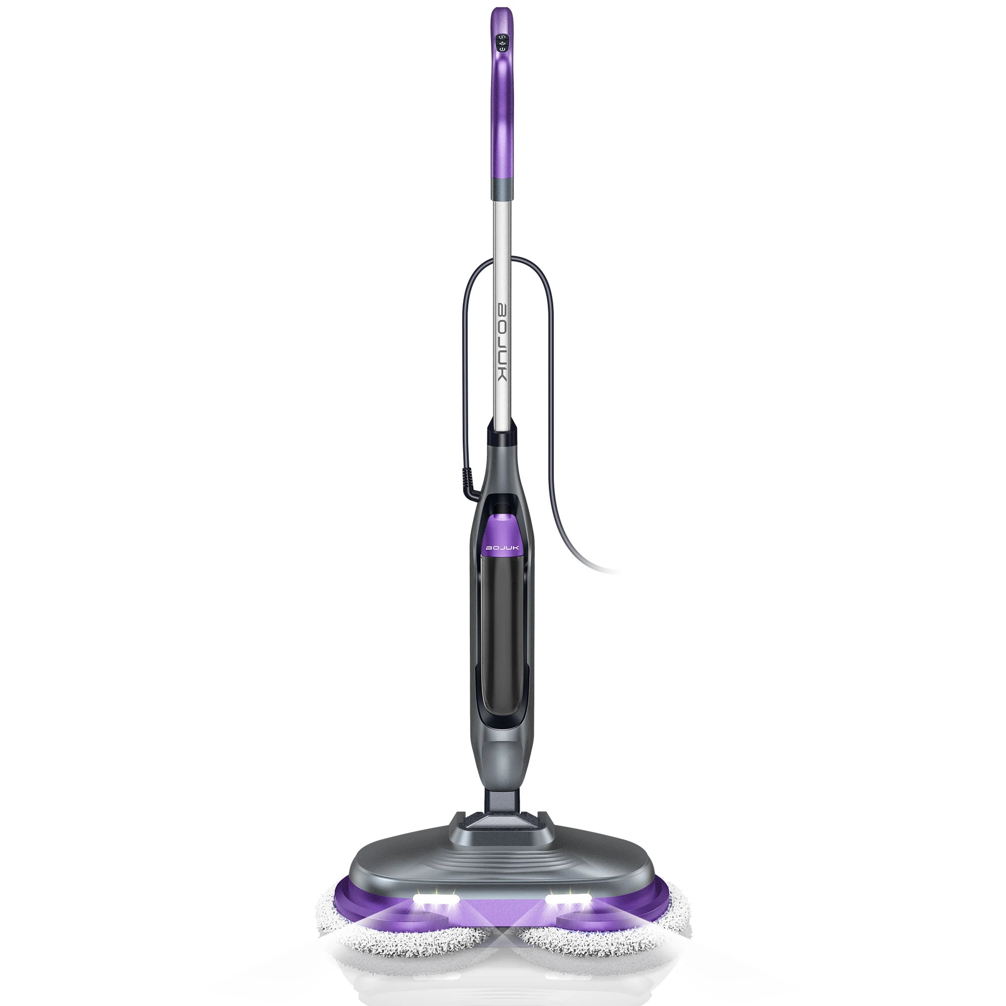 ممسحة بخارية عالية الحرارة 2025 1300 وات - منظف أرضيات كهربائي مع وسادات ممسحة قابلة للغسل للتعقيم العميق والتطهير