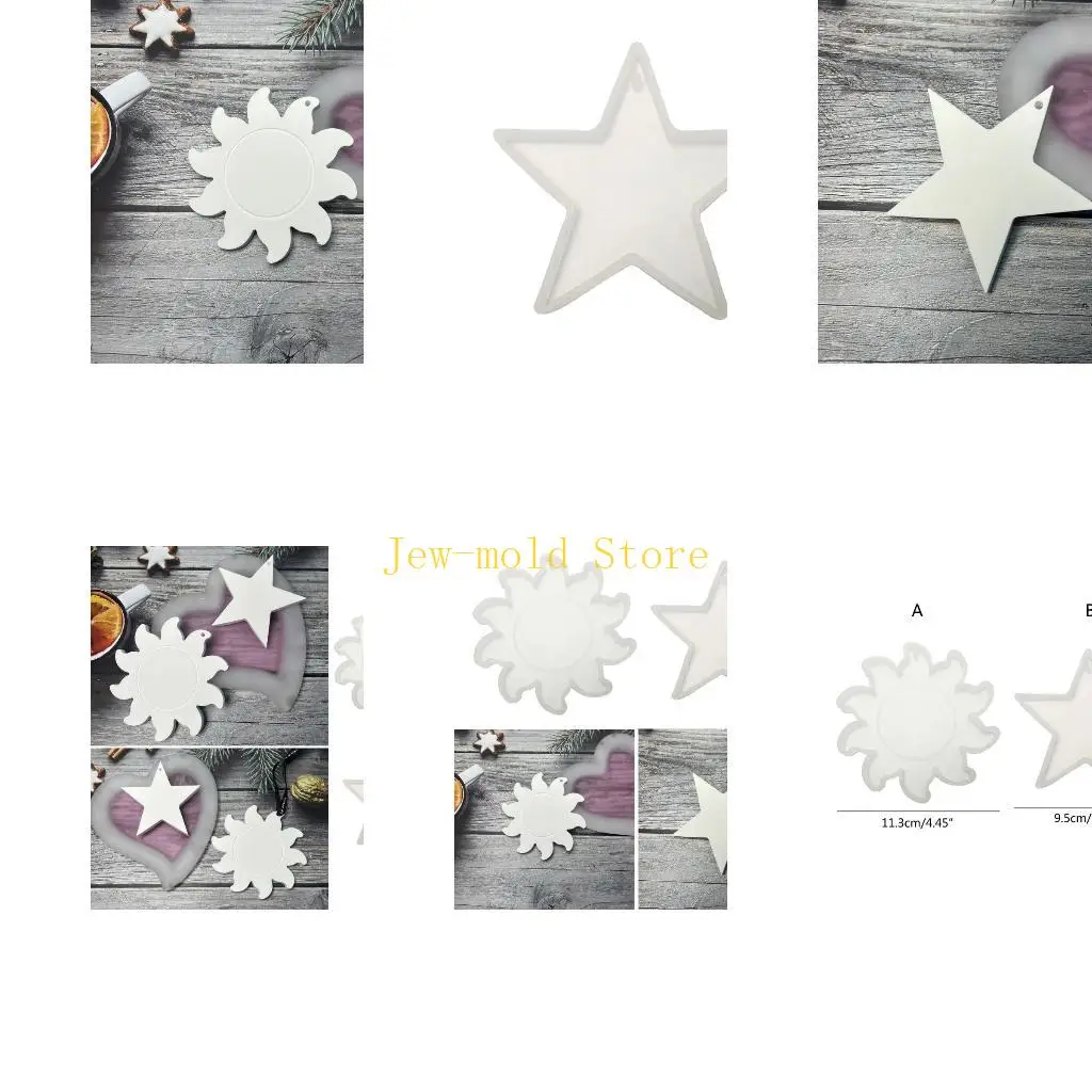 

C71B Jewelry Making Casting Molds for DIY Craft Handmade Flower Resin Mold Aromatherapys Epoxy Resin Molds DIY Art