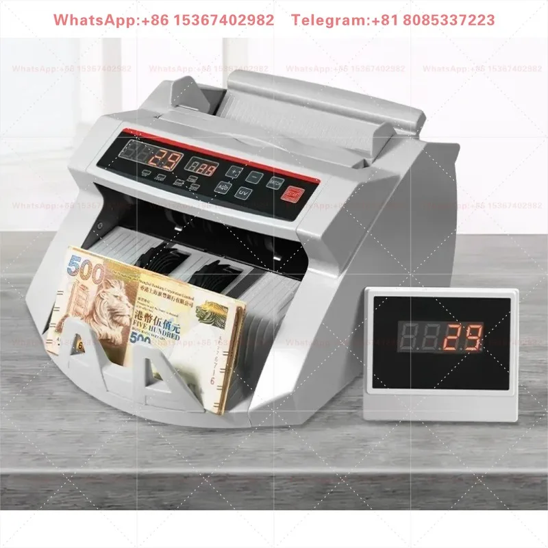 Rechargeable Portable Multi-country Banknote Detector Compact Multinationalfor Cash Bill Fake Money Checking Use