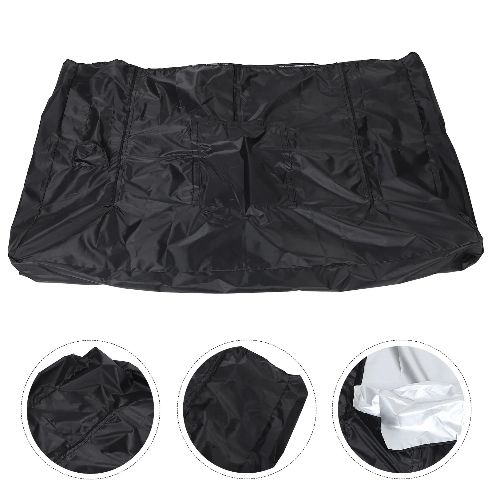 

55-58 Inch Waterproof Outdoor Cover Oxford Cloth Dustproof Screen Protector for Flat Screen Tvs Patio Deck Poolside