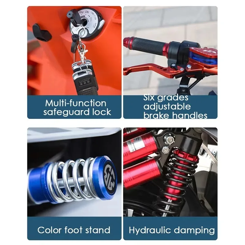 Zuimi الراقية دراجة نارية كهربائية مخصصة 3000 واط تصميم جديد دراجات الشارع الكهربائية سكوتر 60 km/ساعة دراجة كهربائية Super Moto