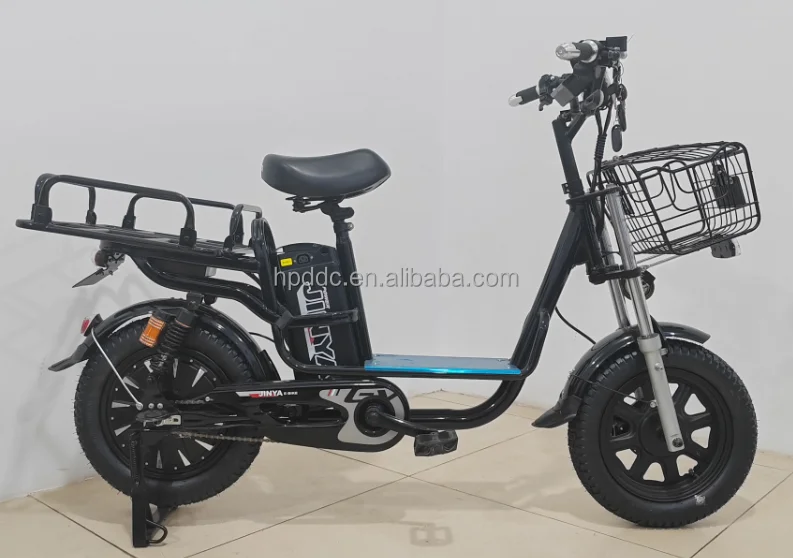 China Factory Cheapest 48v 500w Electric Delivery Bike Strong Frame Electric Scooter for Adult