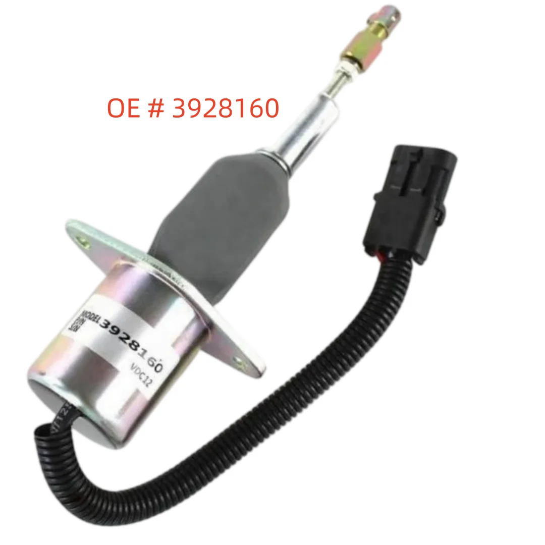 high quality 3928160 Fuel Shutdown Solenoid Valve for Cummins 6CT 8.3