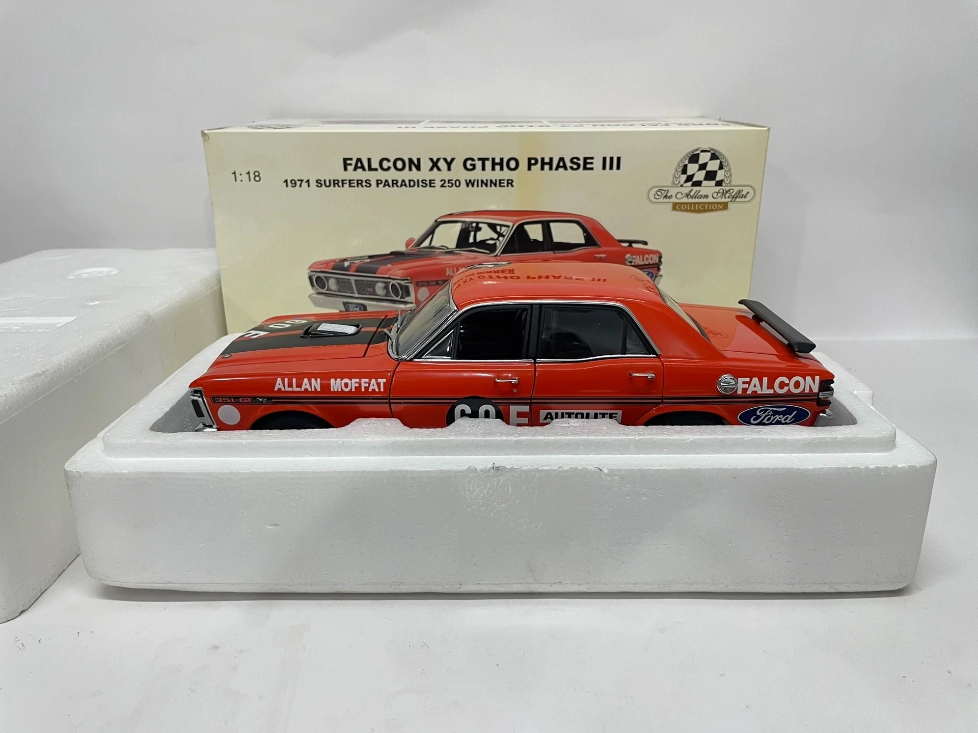 Autoart 1:18 Falcon XY 1971 #60 Simulation Limited Edition All Open Alloy Metal Static Car Model Toy Gift