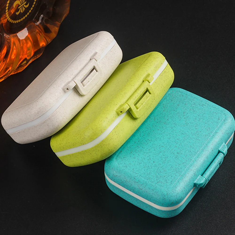 3 Pack Wheat straw Cigarette Case Holder Box for 25-30 King Size Cigarettes - Cigarette Case for Women and Men,Three sizes