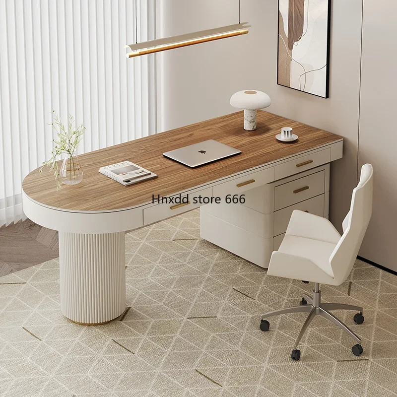 Cream Wind Slate Desk Adult Computer Desktop Desk