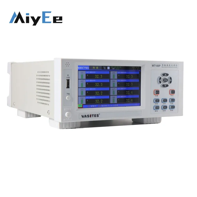 WASITES 8CH 8CH-64CH  Multi-Channel Temperature Recorder w/ 5