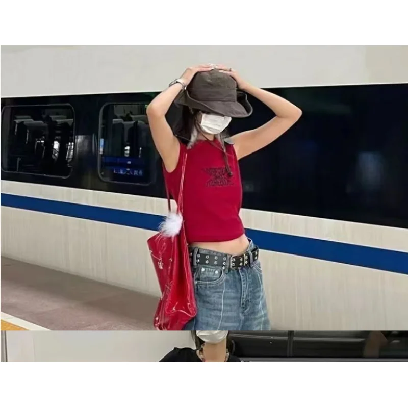 حزام كاجوال مجوف أوروبي وأمريكي للفتيات، حزام متعدد الاستخدامات مزين بفتحة زهور على شكل صف مزدوج للأزياء النسائية