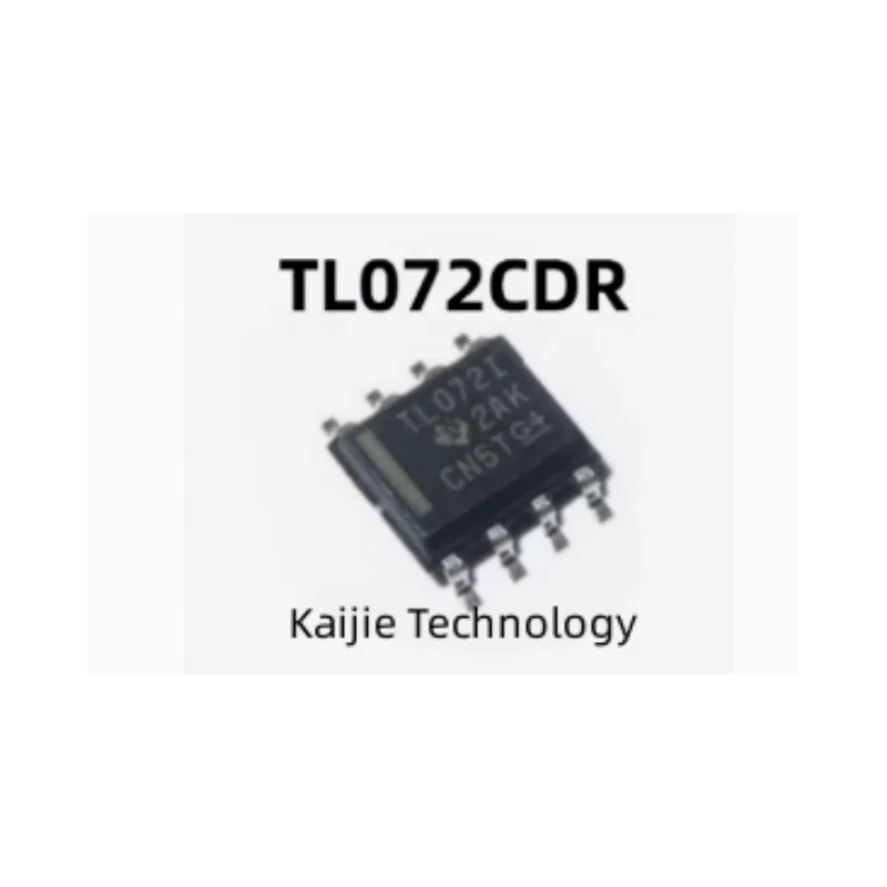 

Original authentic patch TL072CDR SOIC-8 Dual JFET Input General Operational Amplifier Chip