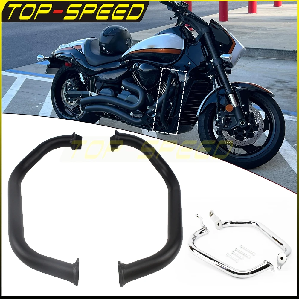 

32 мм трубчатая защита двигателя, дорожные защитные дуги, защита бампера, трюковая клетка для Suzuki Boulevard M109R 2006-2017, часть мотоцикла