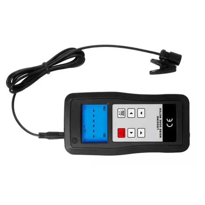 Landtek SL1256DOS Sound Noise Dose Meter Portable Digital Decibel Level Tester for Home Office Noise Exposure Measurement