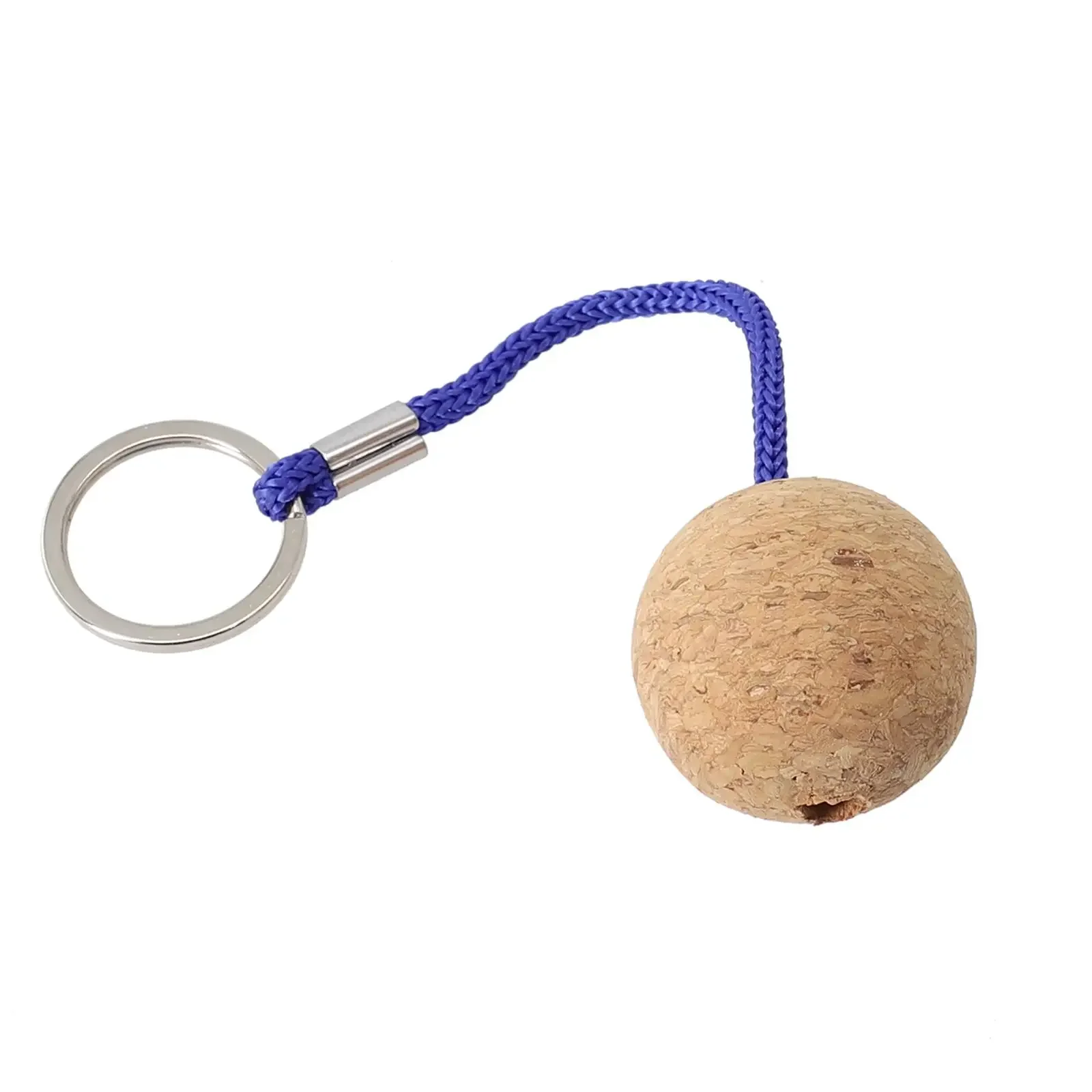 Cork Keyring Ball Outdoor Sporting Goods 2Pcs Key Multi-functional Rope Accessories Boat Buoyant Fishing Floating