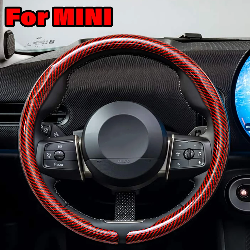 

Чехол на руль для MINI 3 5 Clubman Countryman Convertible Cooper S JCW Electric R55 R56 R57 R60 F54 F55 F56 F57 J01 U25