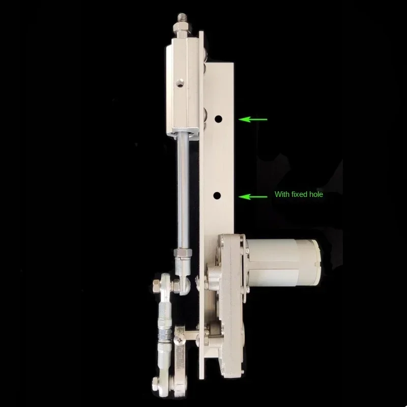Prosta teleskopowa maszyna do pistoletu Push and Pull DIY Automatyczny wał korbowy do podnoszenia silnika obrotowego DC