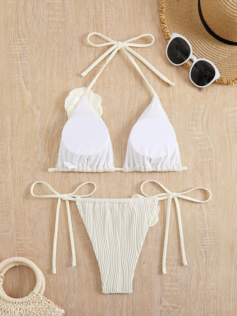 2026Flower Women's Bikini Set Stylish and Sexy