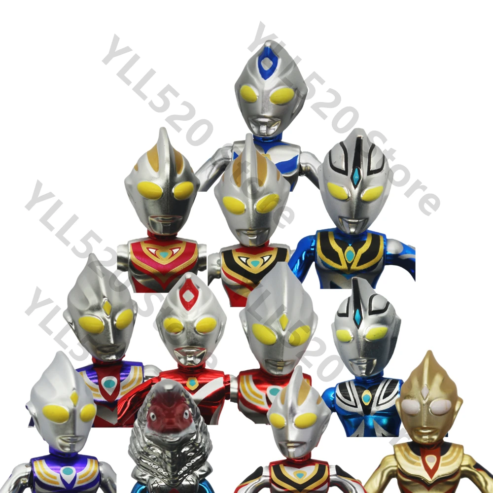 

13 New Trend Ultraman Series Monster New Action Figure Bricks Building Blocks Anime Model Children's Gifts Movie Dolls Collect