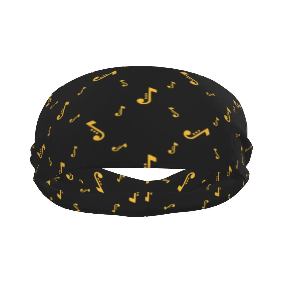 

Musical Notes Elastic Hair Band Yoga Headband Makeup Hair Hoop Headwrap