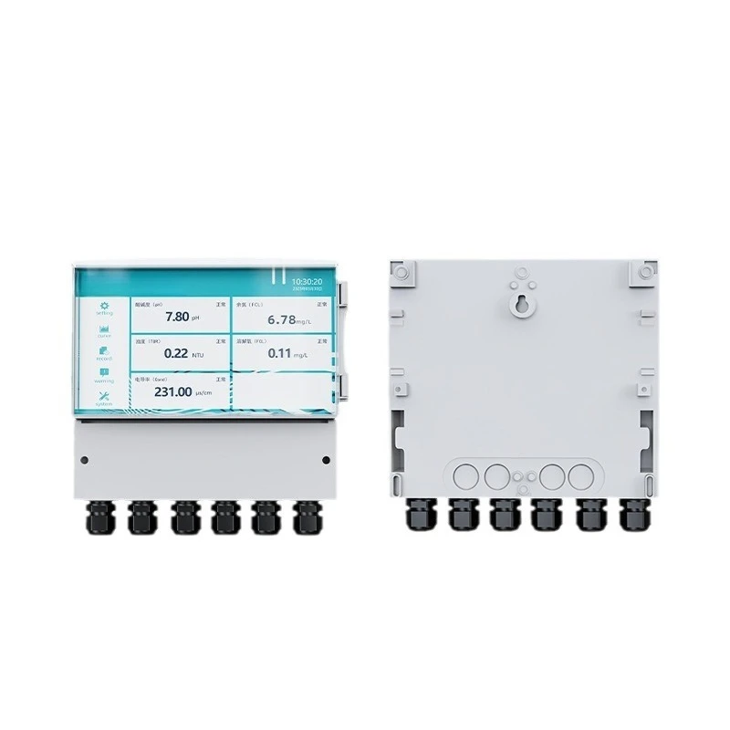 Water quality five-parameter analyzer aquaculture dissolved oxygen turbidity conductivity ph temperature detection