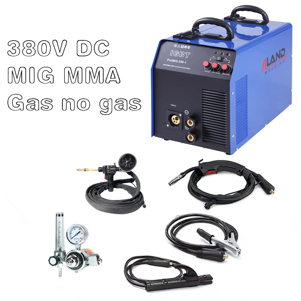 IGBT Digital Display MIG Welding Machine Mig Mma Welders 380V Long Time Welding